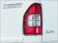 Rear light protection grille  