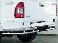 Rear bumper double pipe 