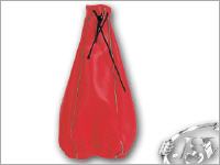 JSV GEAR SHIFT LEVER BOOT RED WITH BIAS 2550 