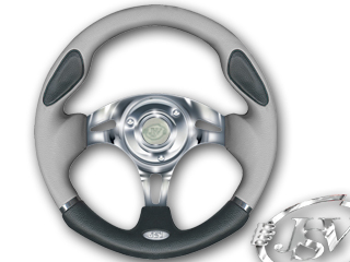 JSV STEERING WHELL DEVIL GREY 2941