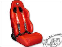 JSV Racing Seat Milano Red 