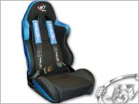 JSV Racing Seat Inter Blue/Black 