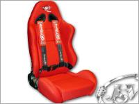 JSV Racing Seat Roma Red 