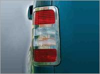 Van Styling VW Caddy Rear Light Cover Set Stainless Steel - VW Caddy 20 