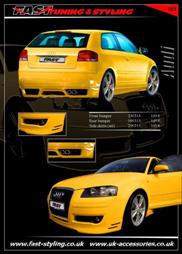 Audi A3 Yellow New