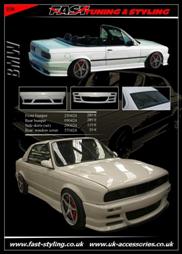 BMW E30 Cabrio Body Kit