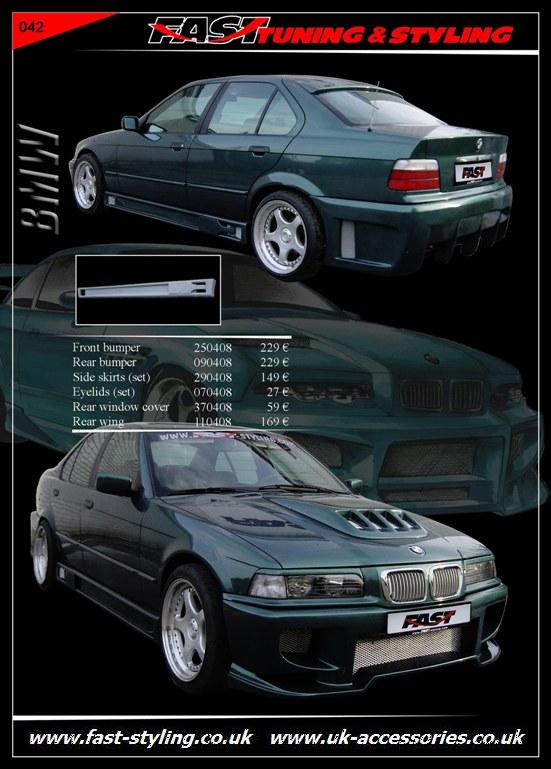 BMW E36 Green Body Kit