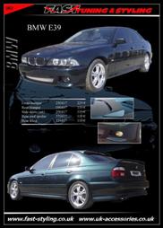 BMW E39 Black Body Kit