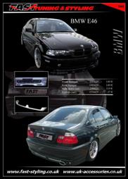 BMW E46 Black I Body Kit