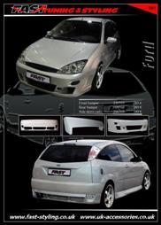 Fodr Focus White Body Kit