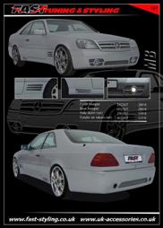 Mercedes Benz S140 Coupe Body Kit