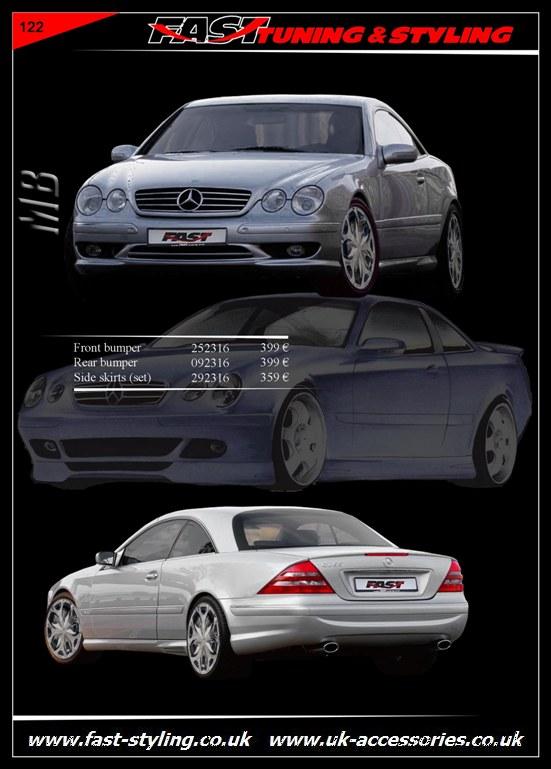 Mercedes Benz C 215 Body Kit 