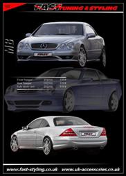 Mercedes Benz C 215 Body Kit 