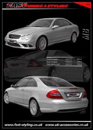 Mercedes Benz CLK W 209 Body Kit