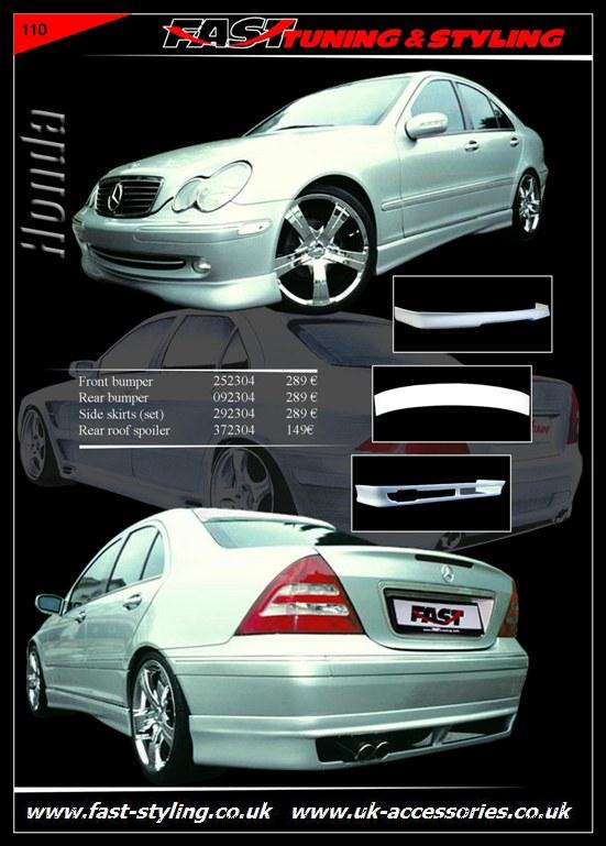 Mercedes Benz C W 203 Body Kit