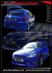 Peugeot 206 Body Kit Shark