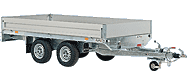 Platform Trailer I 4.06m x 1.84m I <span style='color: #0000ff;'>PL1820</span> I 2000kg I £1866.00