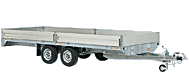 Platform Trailer I 5.06m x 1.84m I <span style='color: #0000ff;'>PXL1827</span> I 2700kg I £2366.00