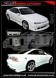 Vauxhall Calibra Body Kit White