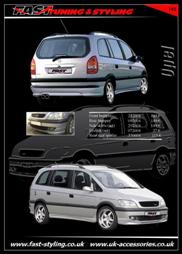 Vauxhall Zafira Body Kit