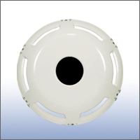 22.5 White Wheel Cover   