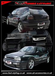 VW GOLF III Black