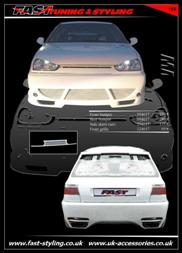 VW GOLF III White  