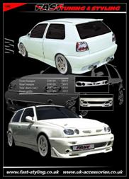 VW GOLF III  White