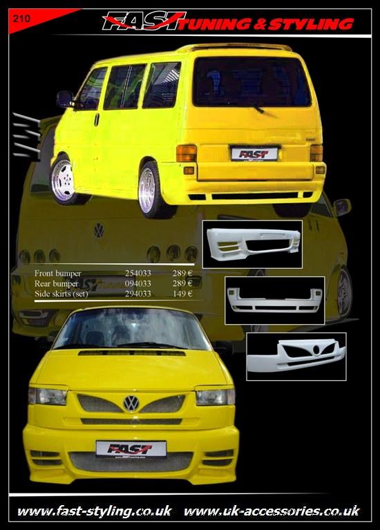 VW T4 Multivan Tuning Body Kit Programm