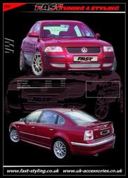 VW PASSAT B5 Red 